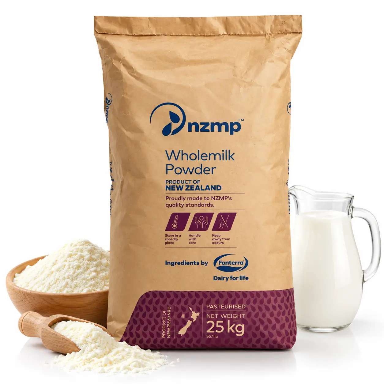 WHOLE MILK POWDER (NZMP) : หัวนมผง
